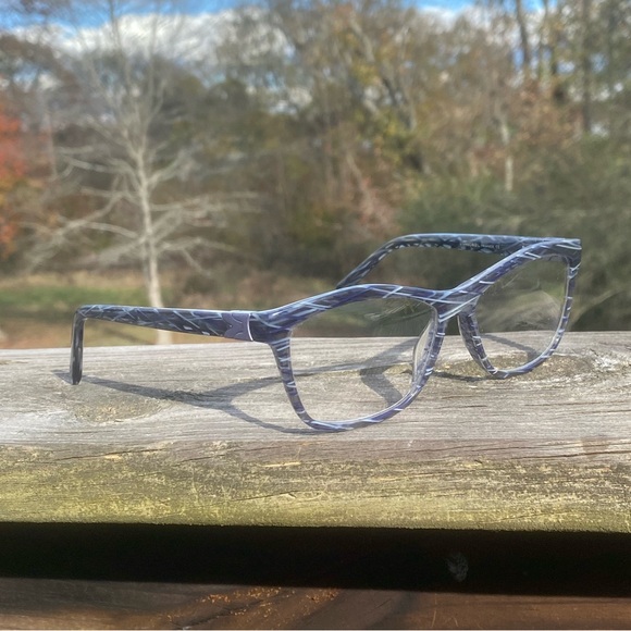 Morel France Koali glasses frames 54[]15 135 black gray Cat eye eyeglasses frame - Picture 9 of 14